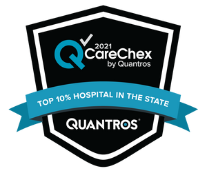 Top 10% Hospital in the State - Patient Safety