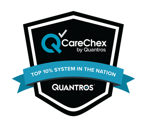 Top 10% System in the Nation - Patient Safety