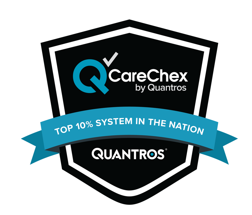 Top 10% System in the Nation - Patient Safety