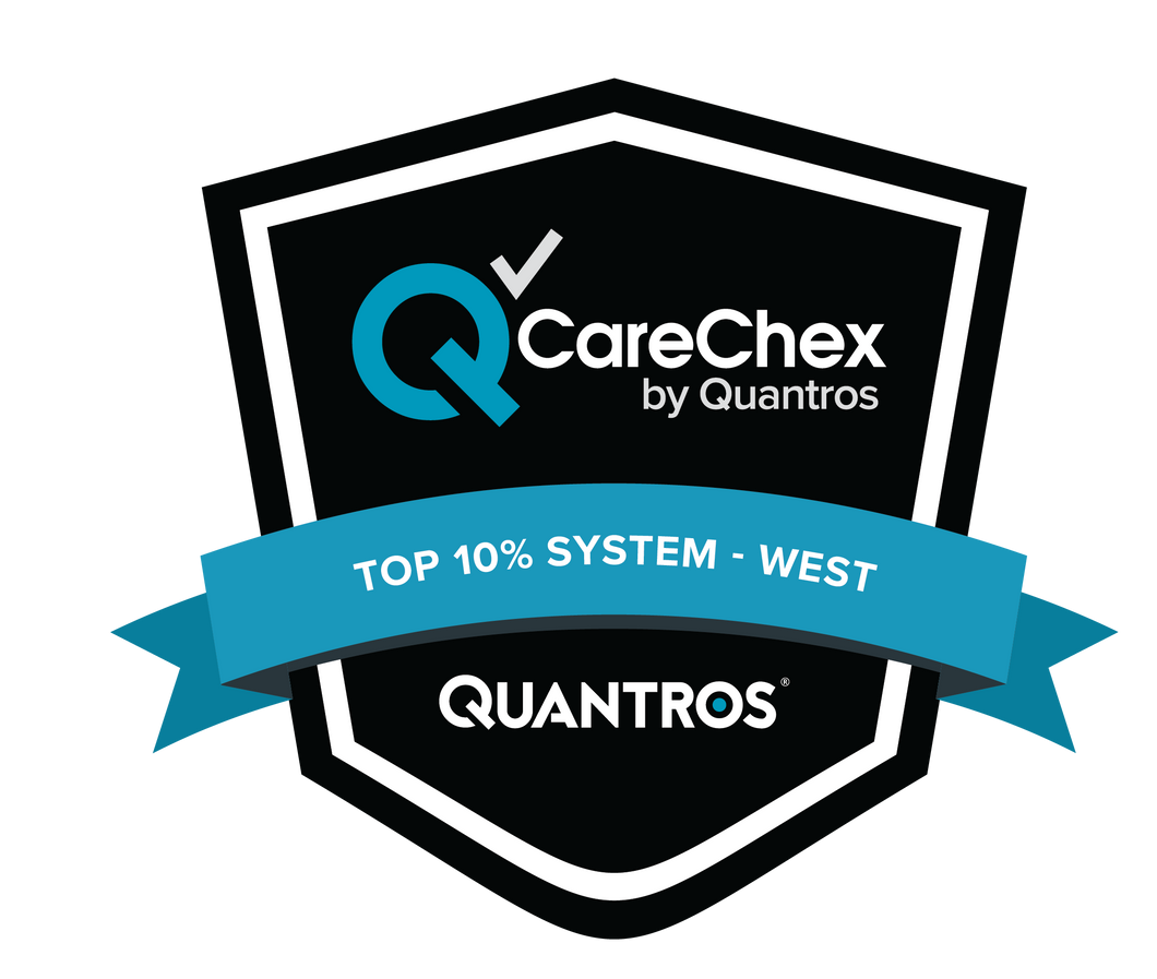 Top 10% System in the West - Patient Safety